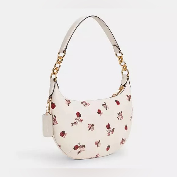 COACH PAYTON HOBO BAG WITH LADYBUG FLORAL PRINT - NWT - Picture 3 of 4